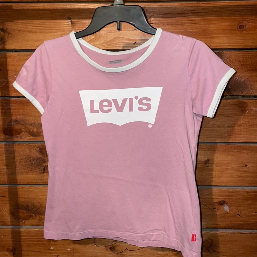 Pink Levi’s Shirt